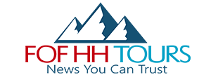 logo and tagline *of FOF HH Tours' website